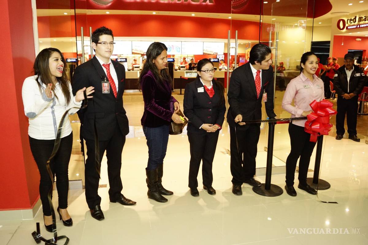 Abre Cinemex su tercer complejo en Saltillo