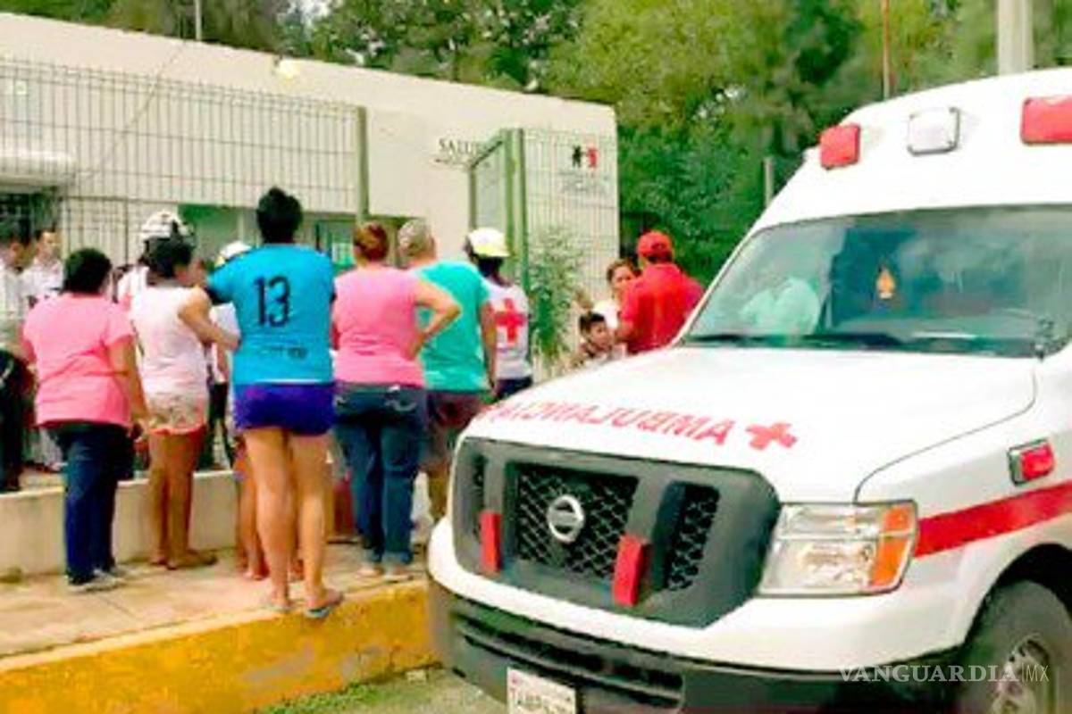 Ingresan a 30 niños a hospital de Ciudad Victoria por intoxicación con chilaquiles