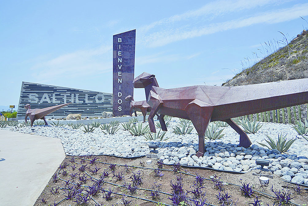 Esculturas de dinosaurios en Saltillo son artísticas, no científicas