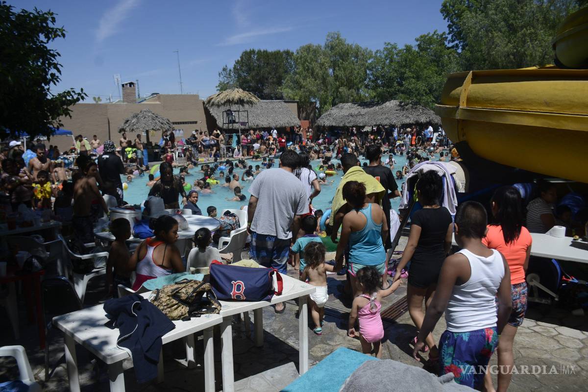 A tope los balnearios el Sábado de Gloria en familia