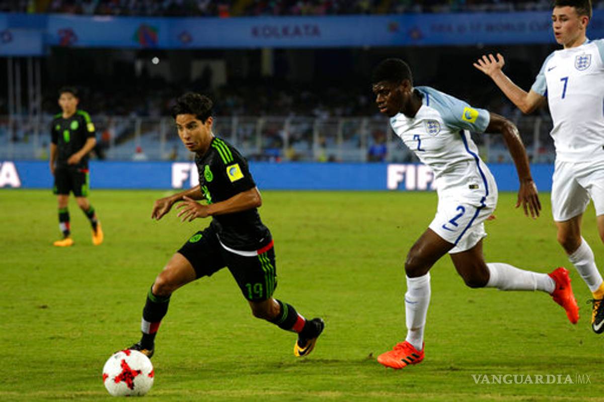 Lainez ilusionó a México pero cayó ante Inglaterra en el Mundial Sub 17
