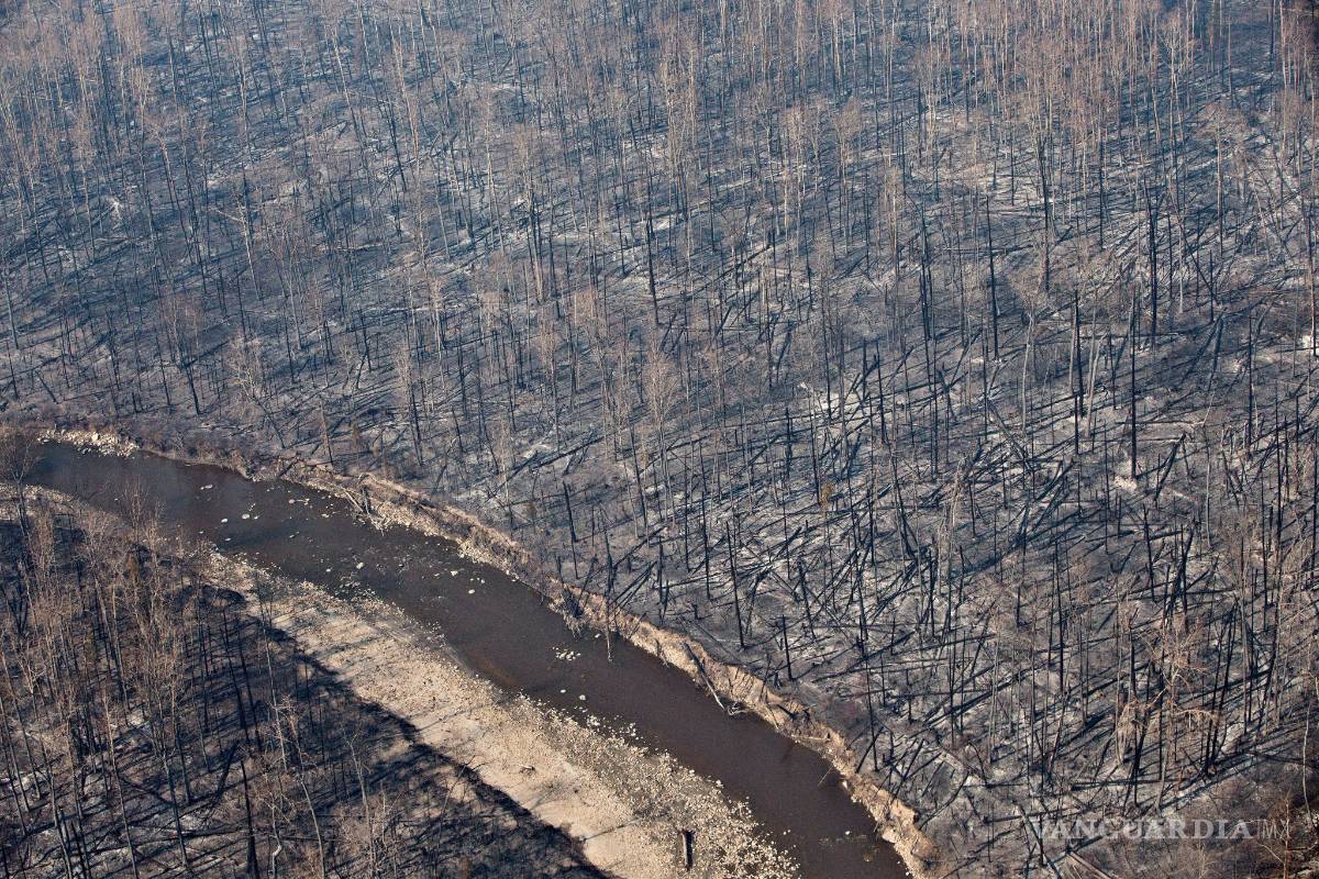 Los fuertes vientos reactivan el masivo incendio del noroeste de Canadá