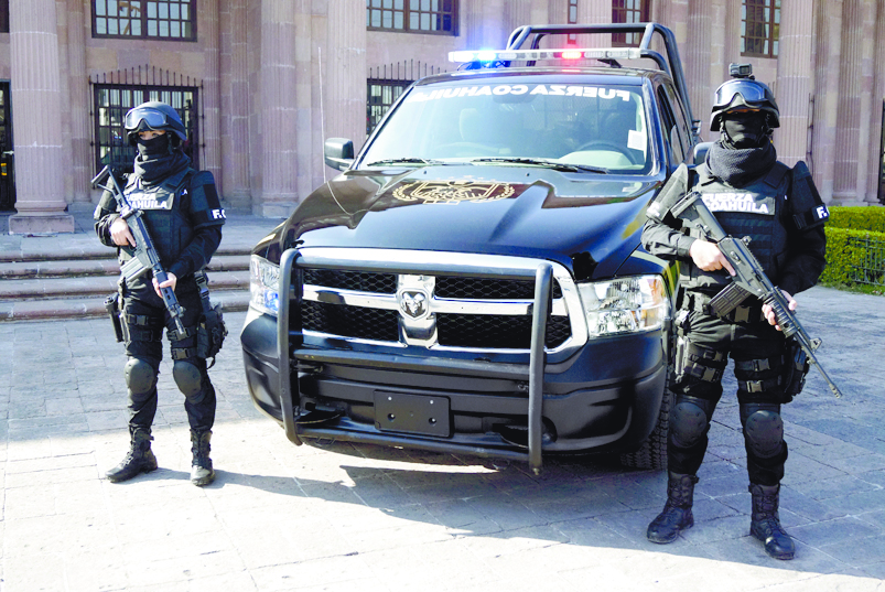 Presentan 'Fuerza Coahuila', nueva corporación policiaca