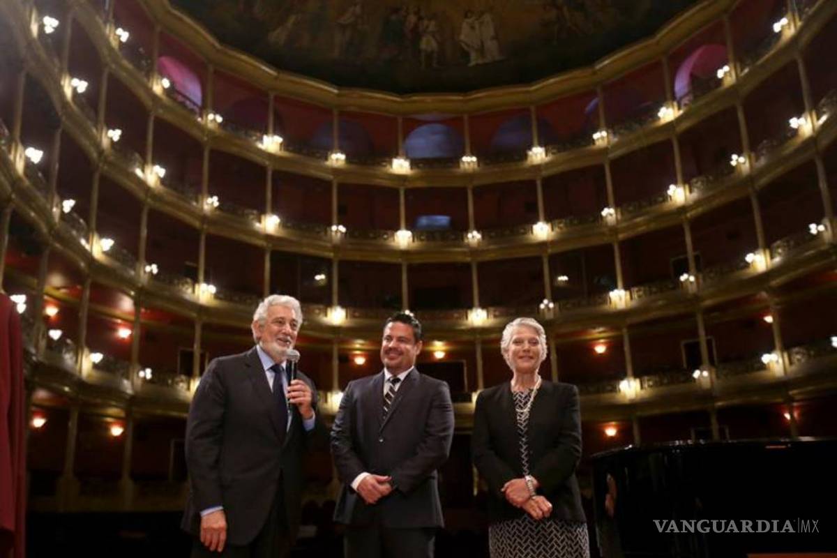 México es potencia mundial en materia de ópera: Plácido Domingo