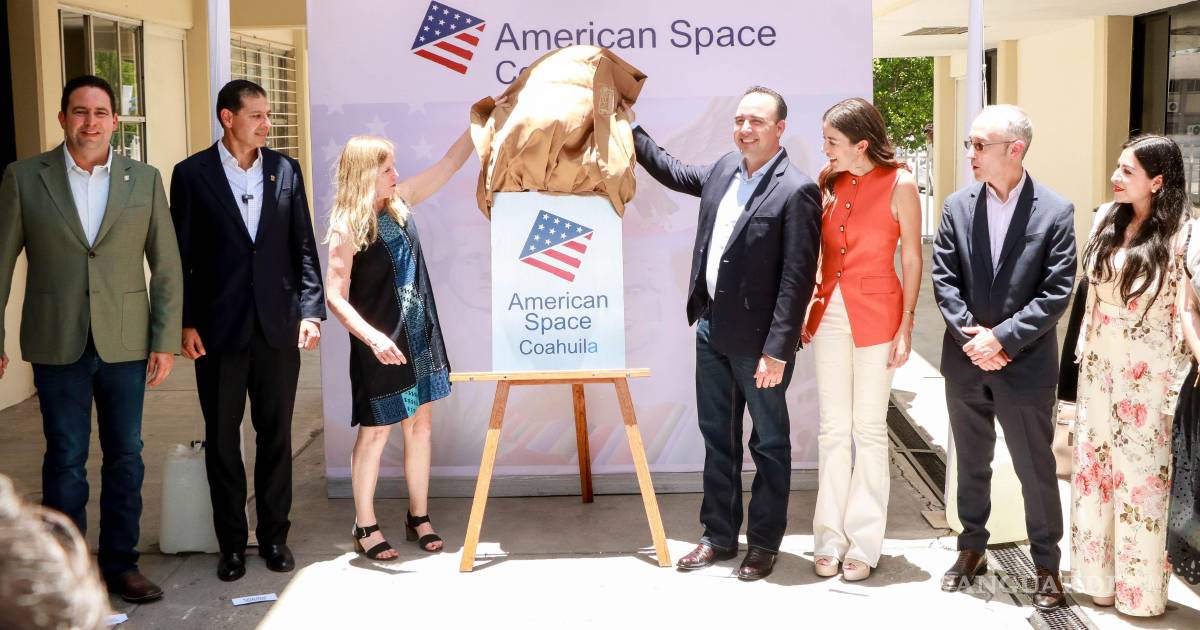 Inauguran American Space Coahuila y Centro Certificador Microsoft en la UAdeC para fortalecer la formación global de estudiantes