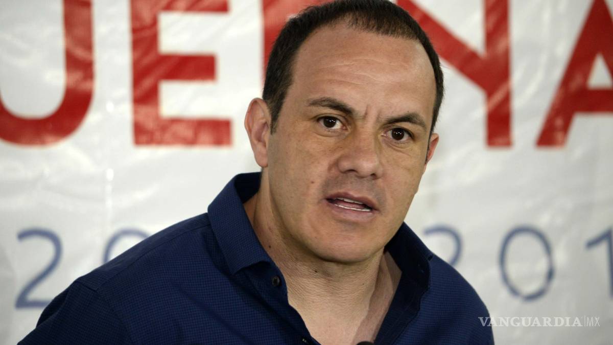 'Acabaré con los corruptos cuando sea gobernador', declara Cuauhtémoc Blanco