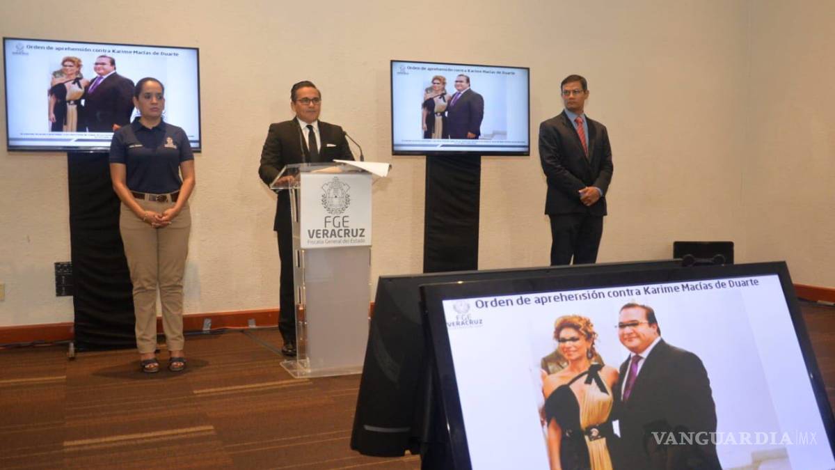 Juez gira orden de aprehensión en contra de Karime Macías, esposa de Javier Duarte