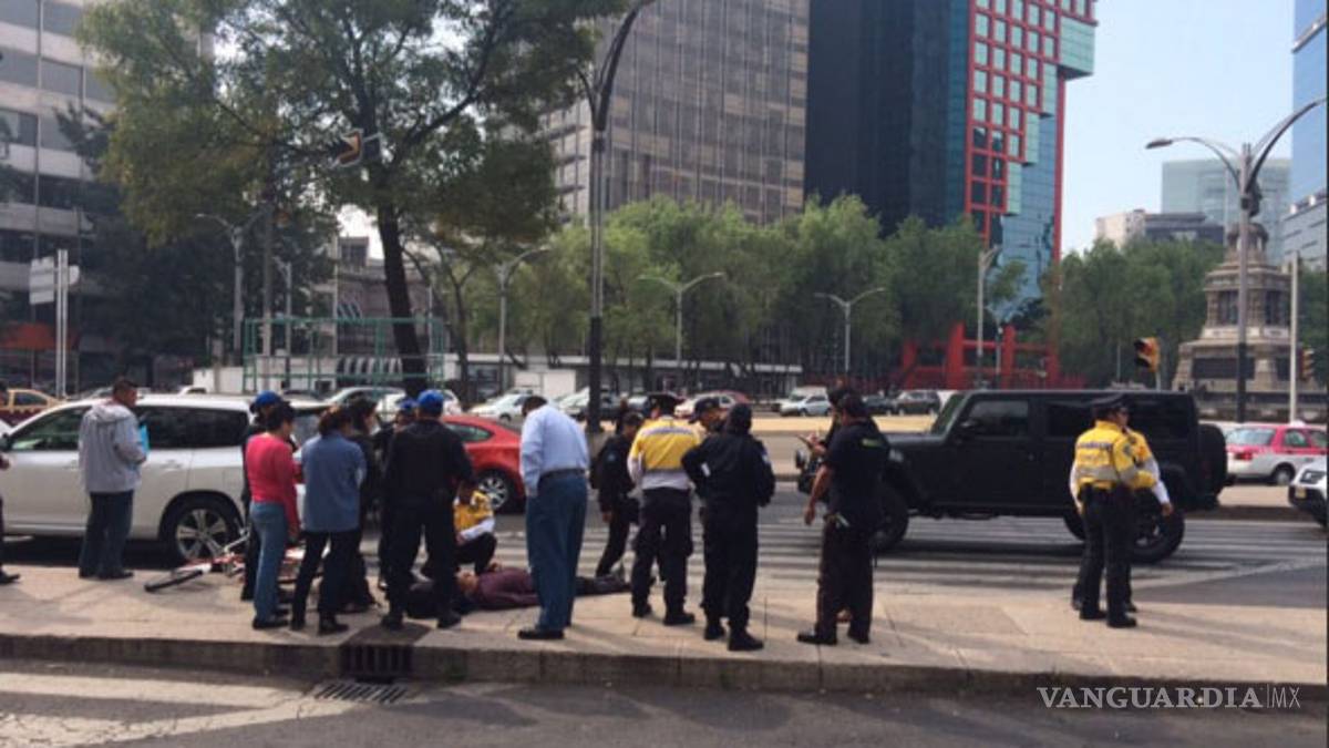 En menos de 12 horas, tres ciclistas atropellados en el DF; uno de ellos por un camión de granaderos