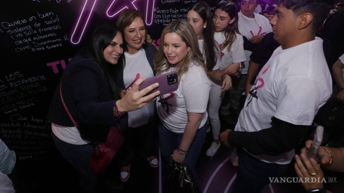 Se reúne Xóchitl Gálvez con jóvenes saltillenses: propone becas y facilidades para comprar casa