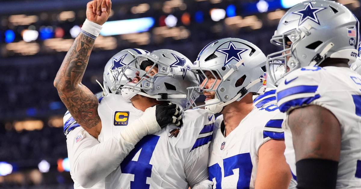 Cowboys de Dallas vence a los Eagles de Filadelfia con gol de campo en el último segundo