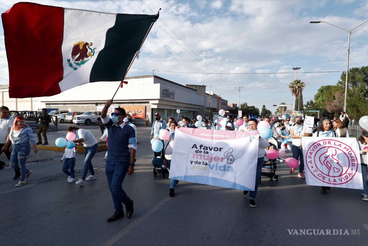 $!Es un momento crucial en nuestro país, agregaron, marchamos de manera pacífica, segura, respetuosa y ordenada. ¡Como nos distingue a quienes defendemos la vida!