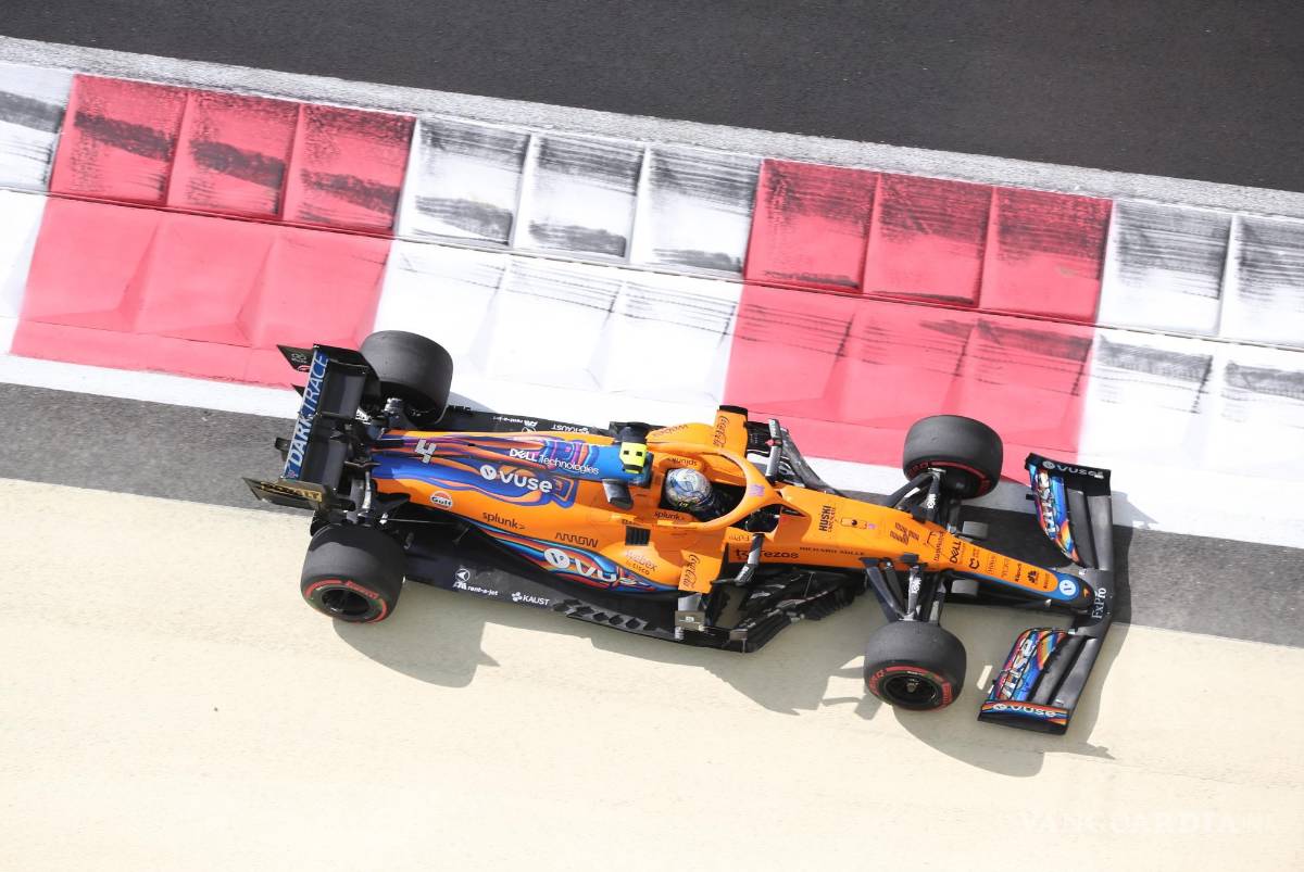 $!El invitado inesperado en la parrilla de salida fue el británico Lando Norris (McLaren)