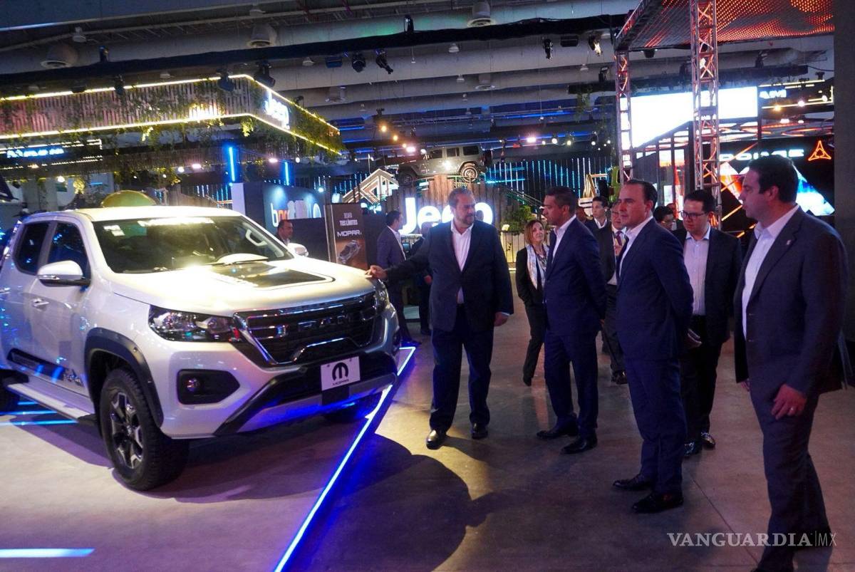 $!Coahuila consolida liderazgo industrial en autoshow de Stellantis