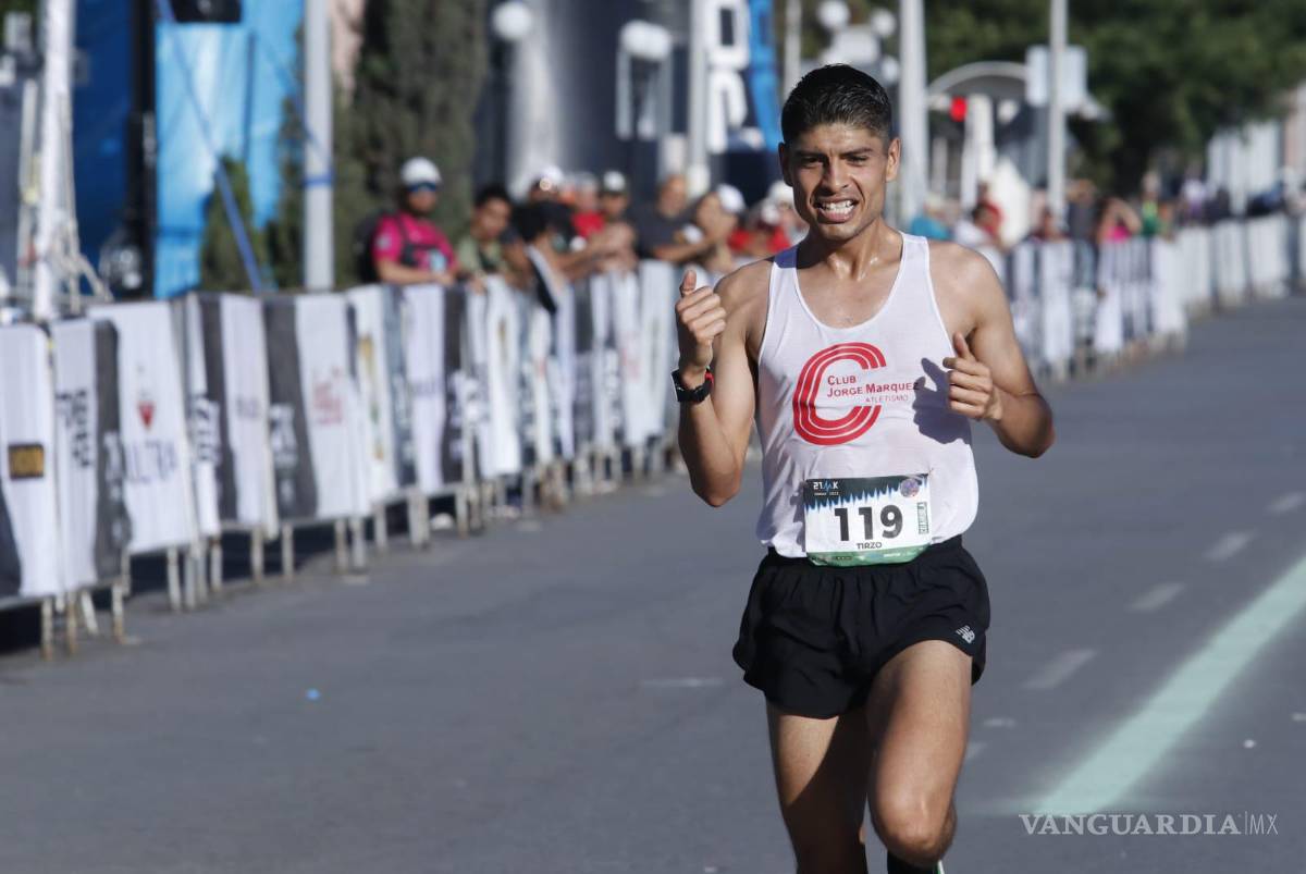 $!Corredor parrense llega en segundo lugar.