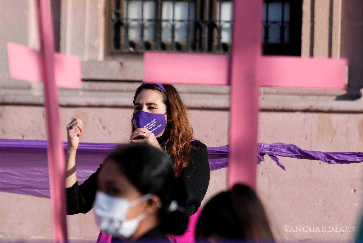$!El contingente partió de la Plaza Tlaxcala y recorrió las calles de Victoria, Xicoténcatl y Aldama.
