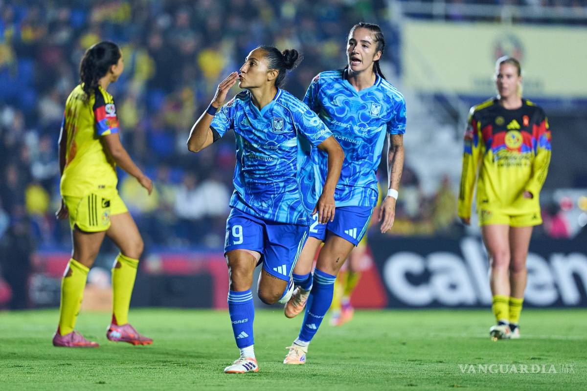Tigres Femenil salva el empate ante el América y se define la Final en Monterrey