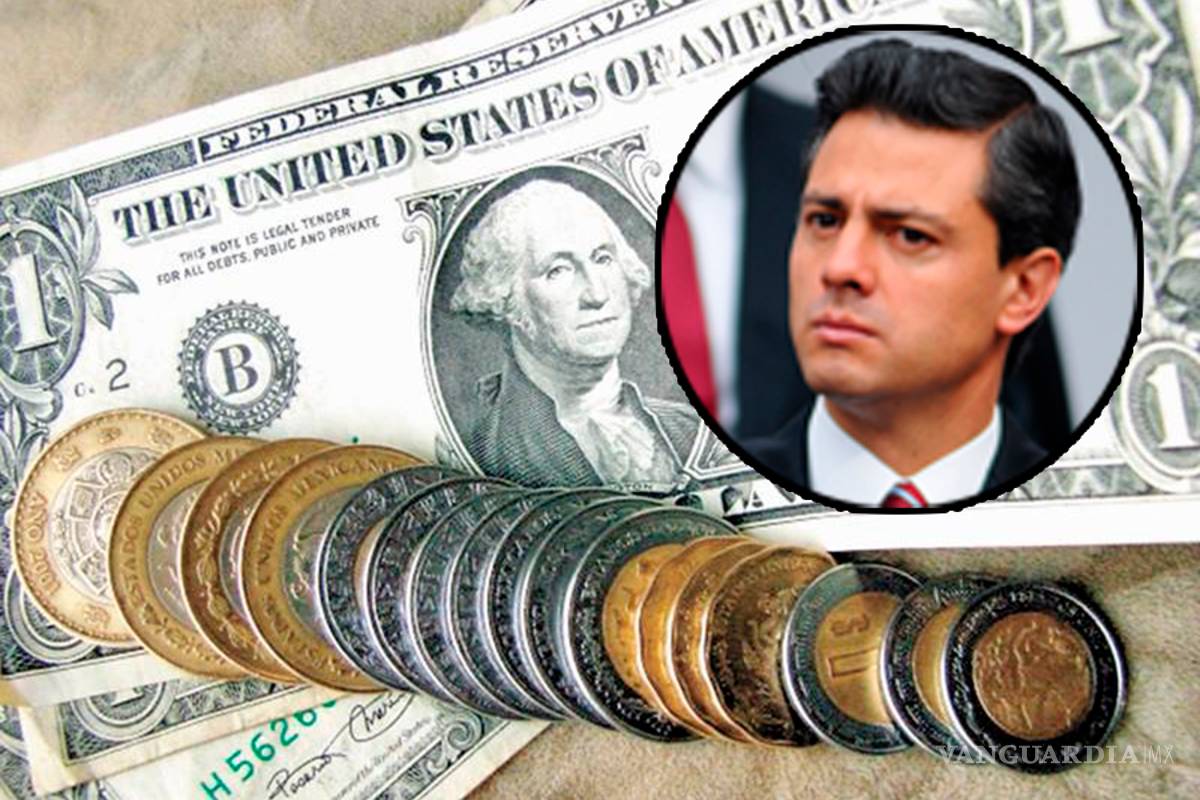 El peso se ha depreciado 52 por ciento frente al dólar en lo que va del sexenio de Peña Nieto