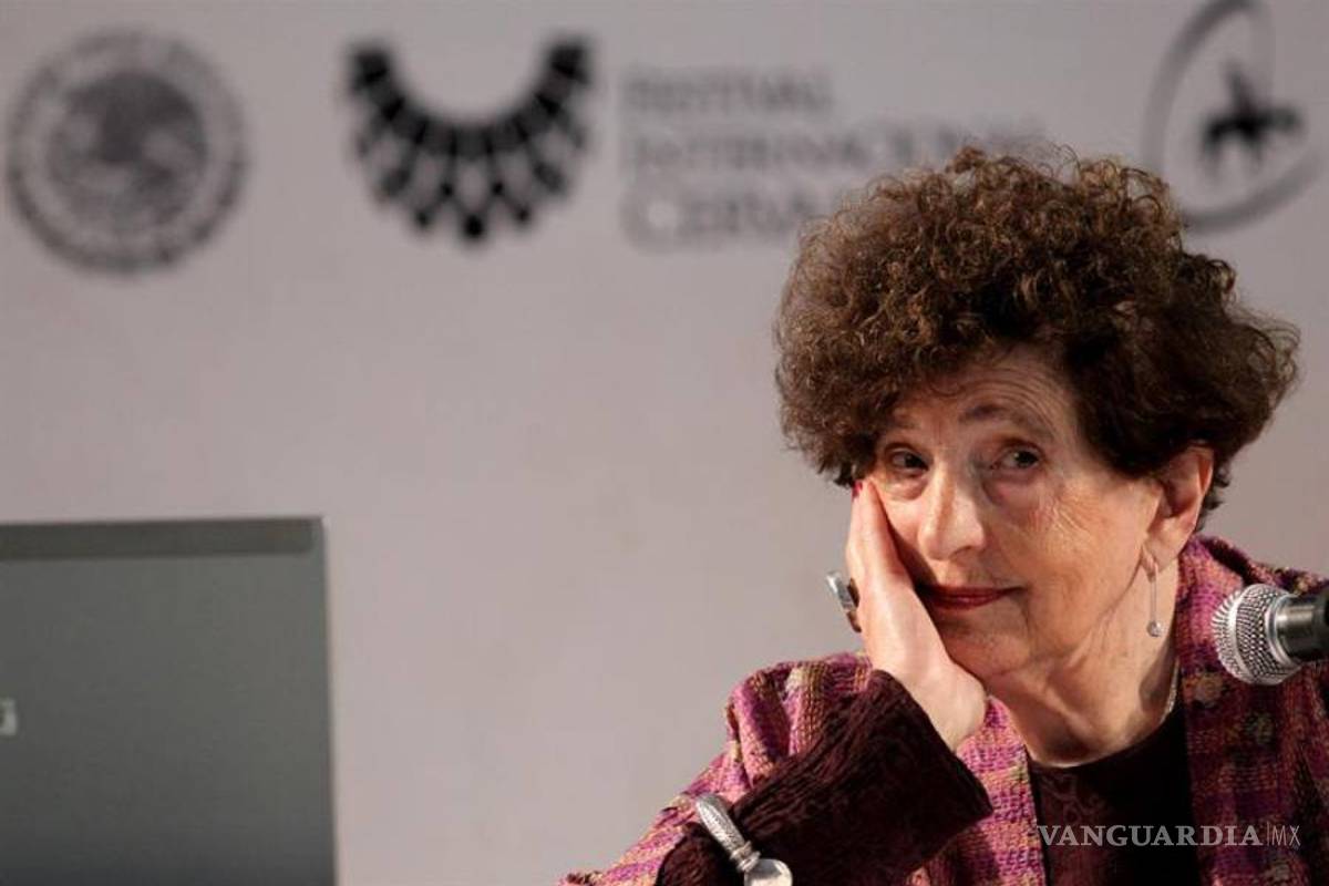 “No volvería jamás a la página en blanco”: Margo Glantz