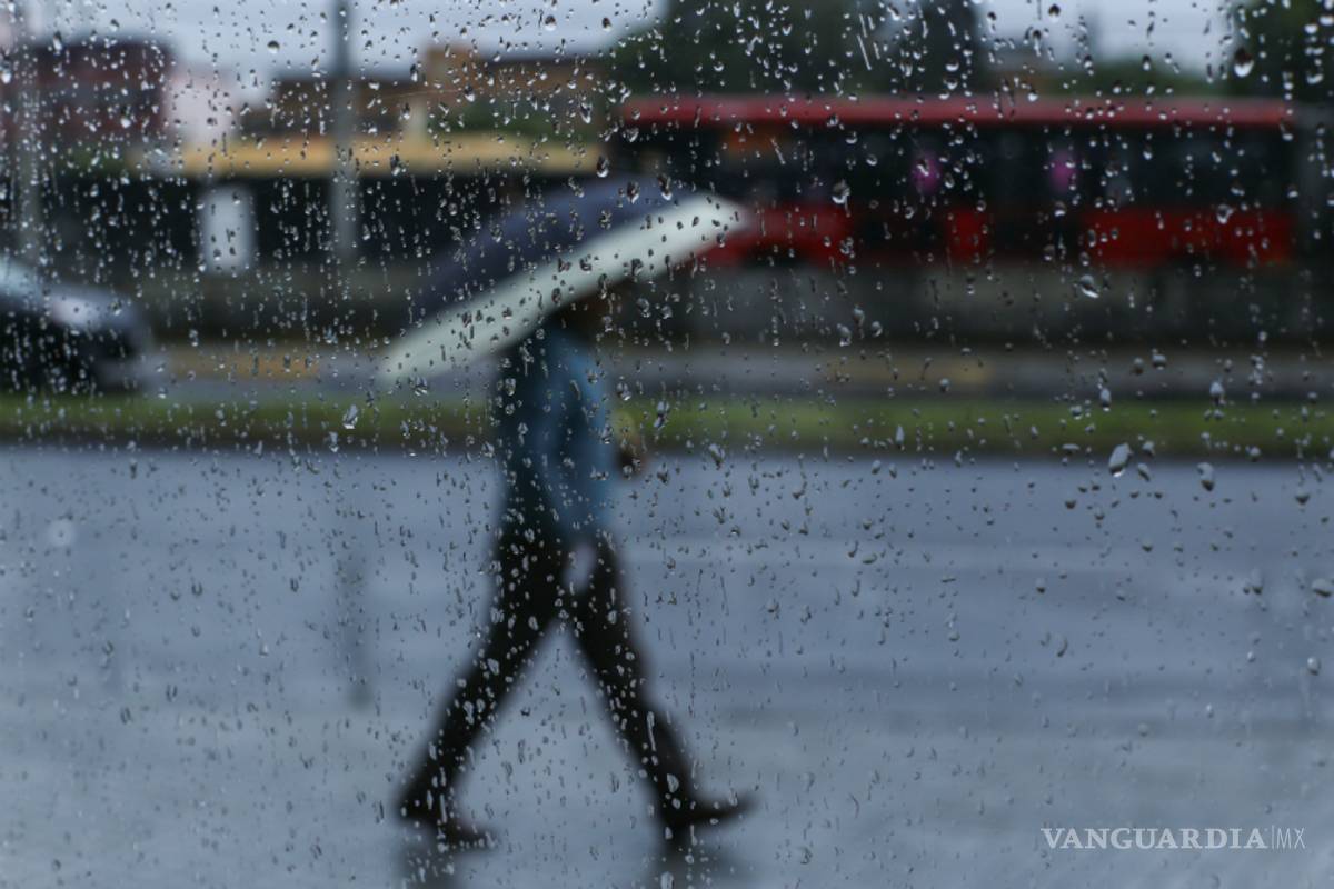 Lloverá todo el día en Saltillo; extreme precauciones pues también llovería el resto de la semana