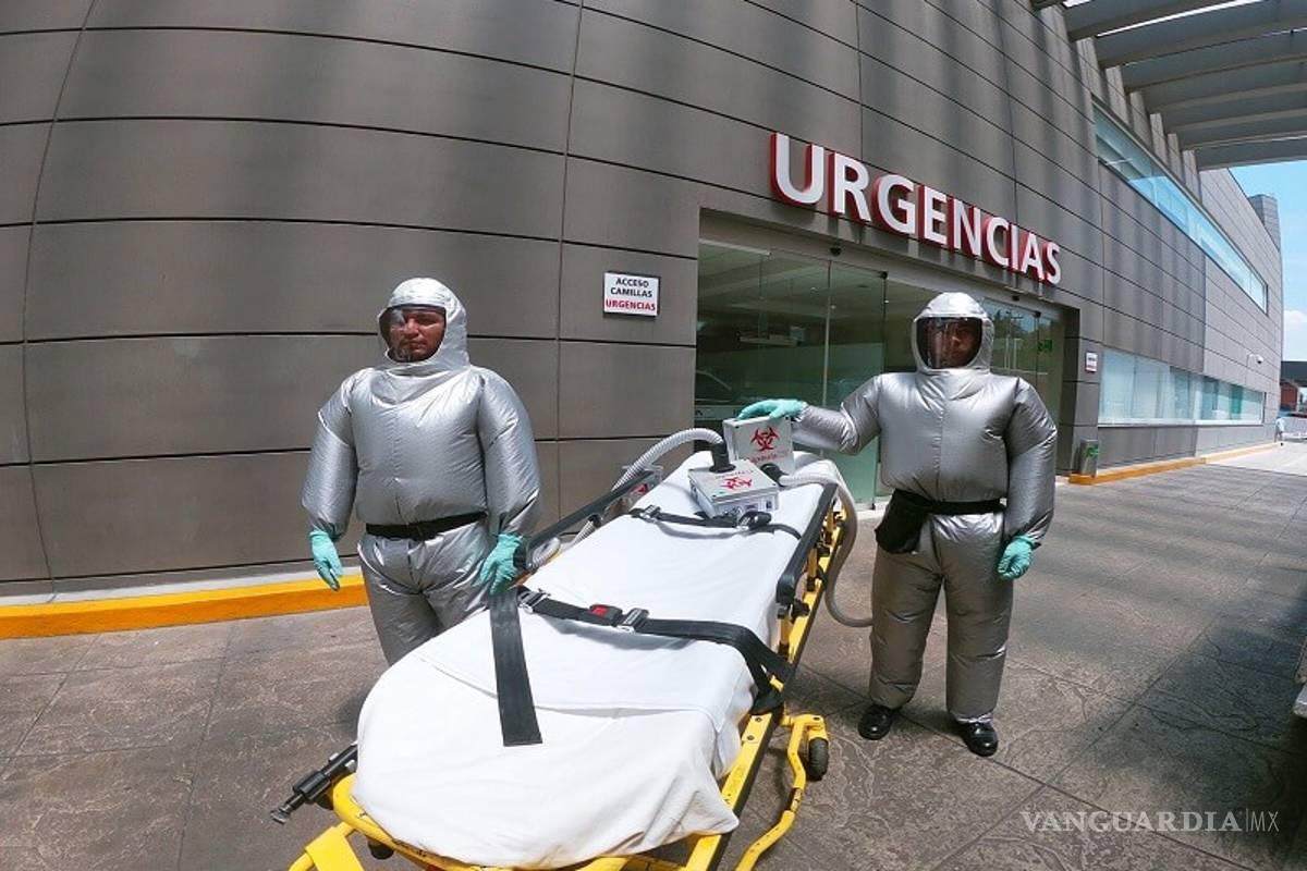 Crean mexicanos traje inflable que ayudaría a médicos a atender pacientes con COVID-19