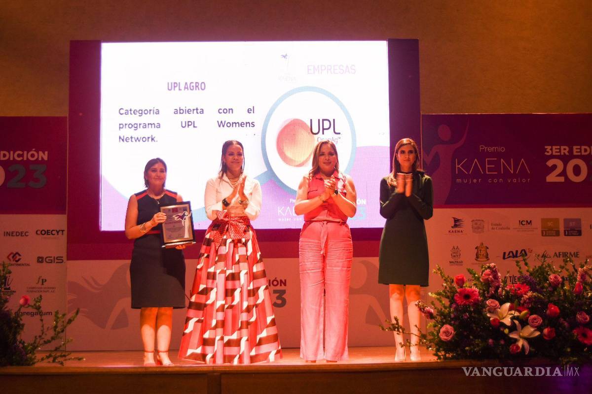 Entregan presea Kaena 2023 a destacadas mujeres coahuilenses
