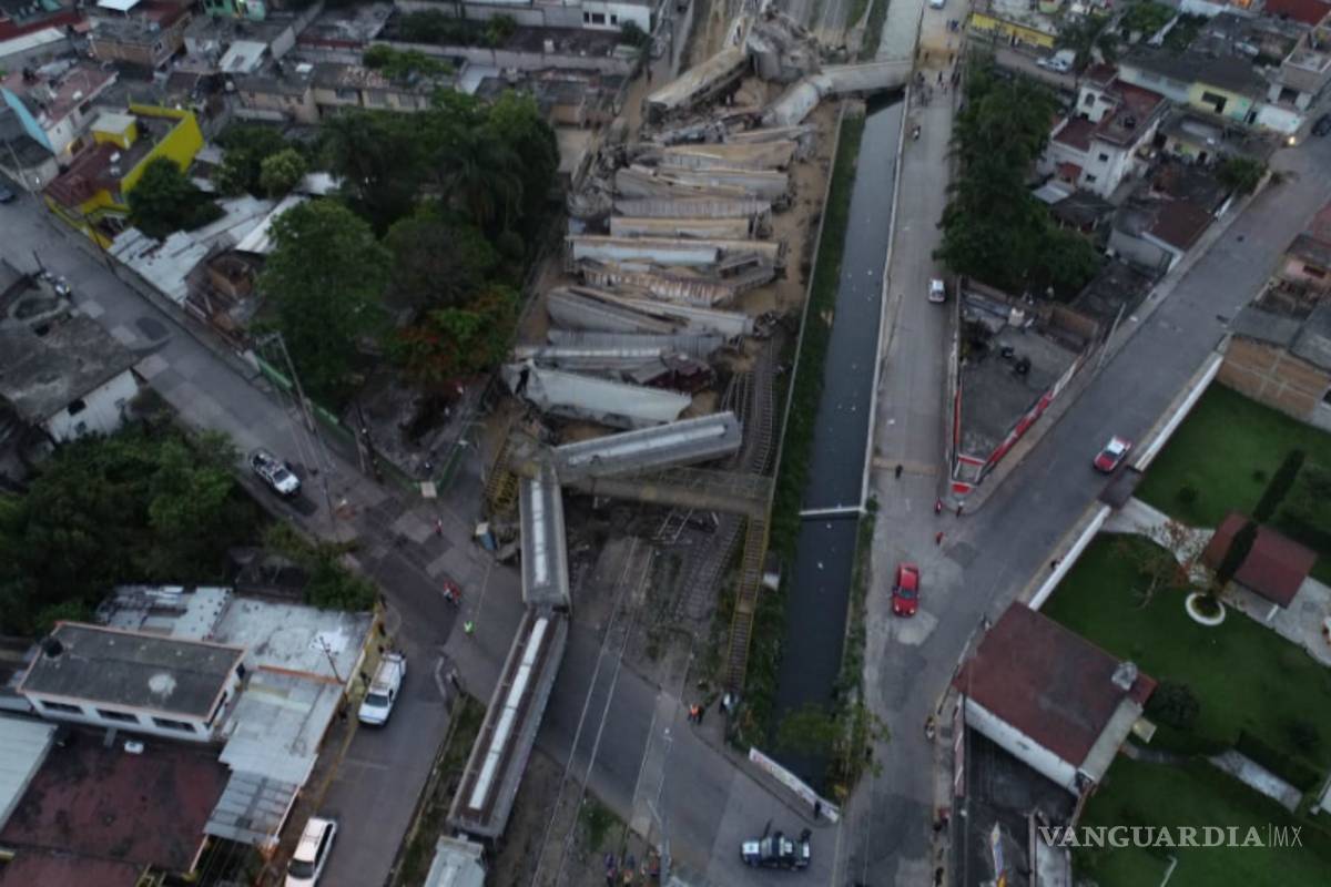 Asaltantes sabotearon tren para robar carga y provocaron choque en Orizaba