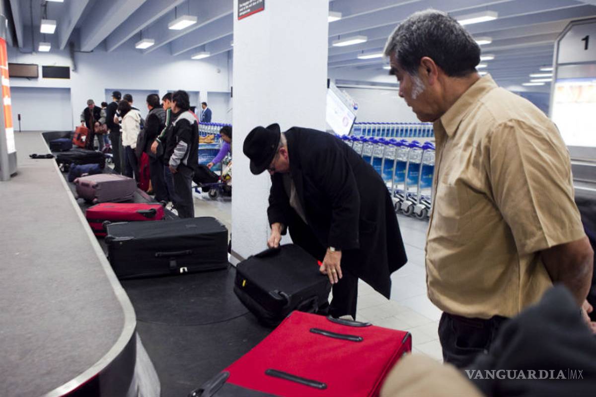 Incrementa 25% el robo de maletas en el AICM