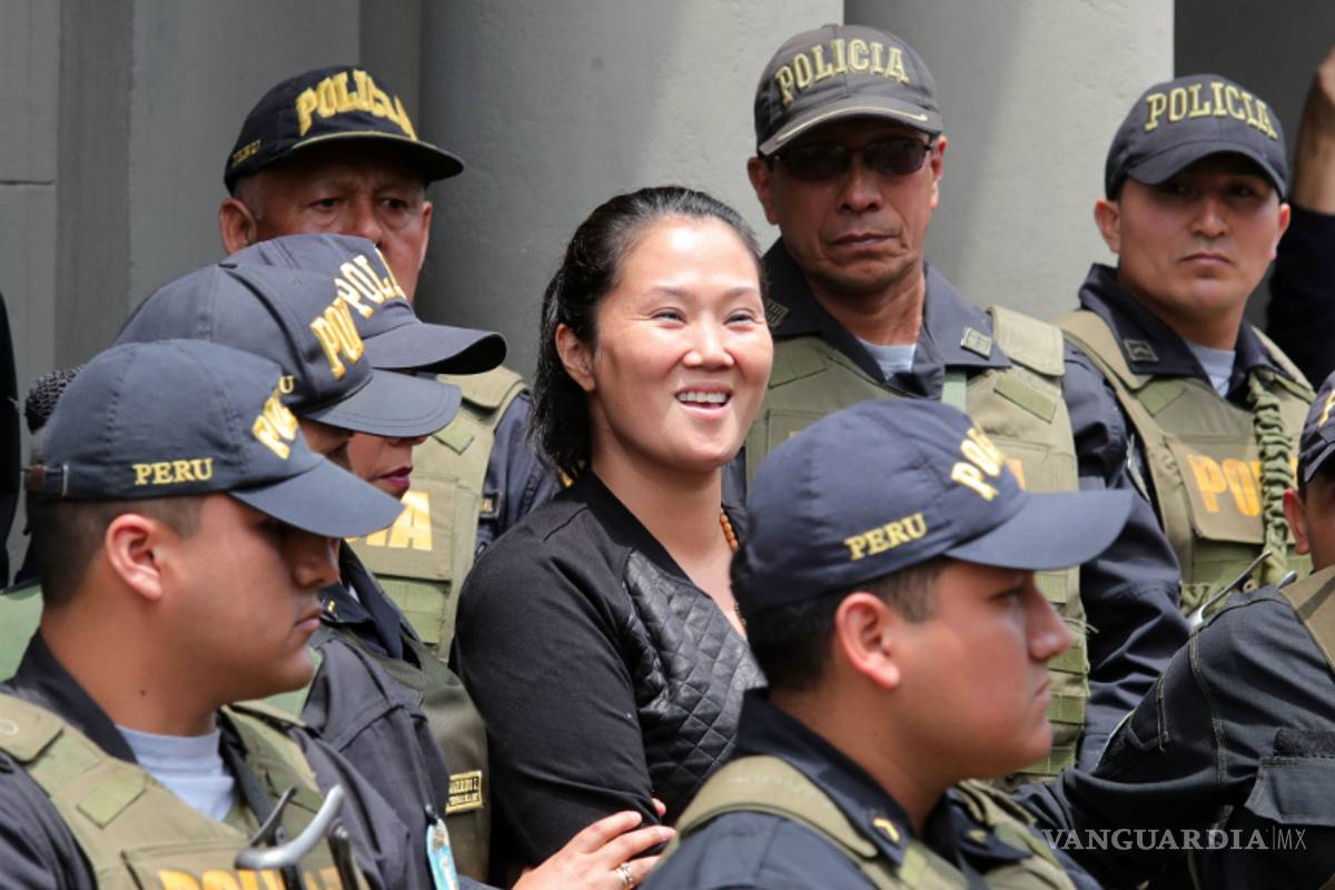 Keiko Fujimori agradece solidaridad de sus seguidores desde la cárcel