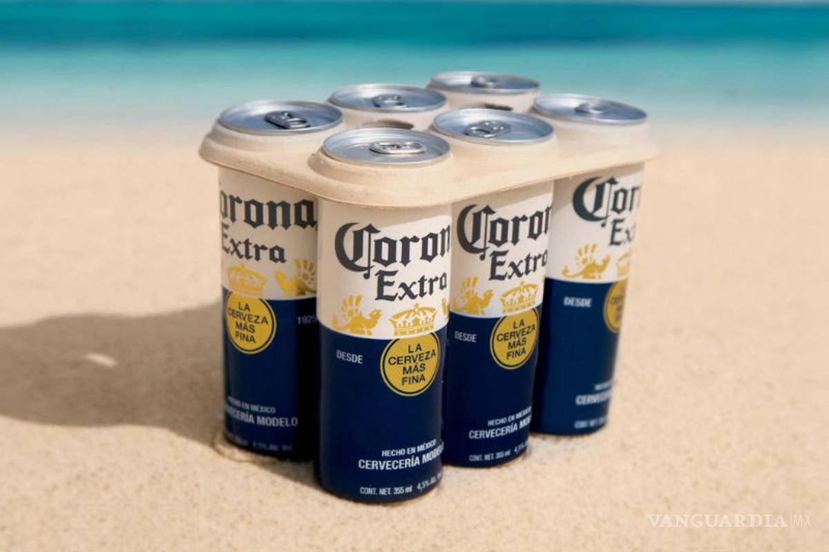 Modelo y Corona apuestan por sustentabilidad con six pack sin plástico