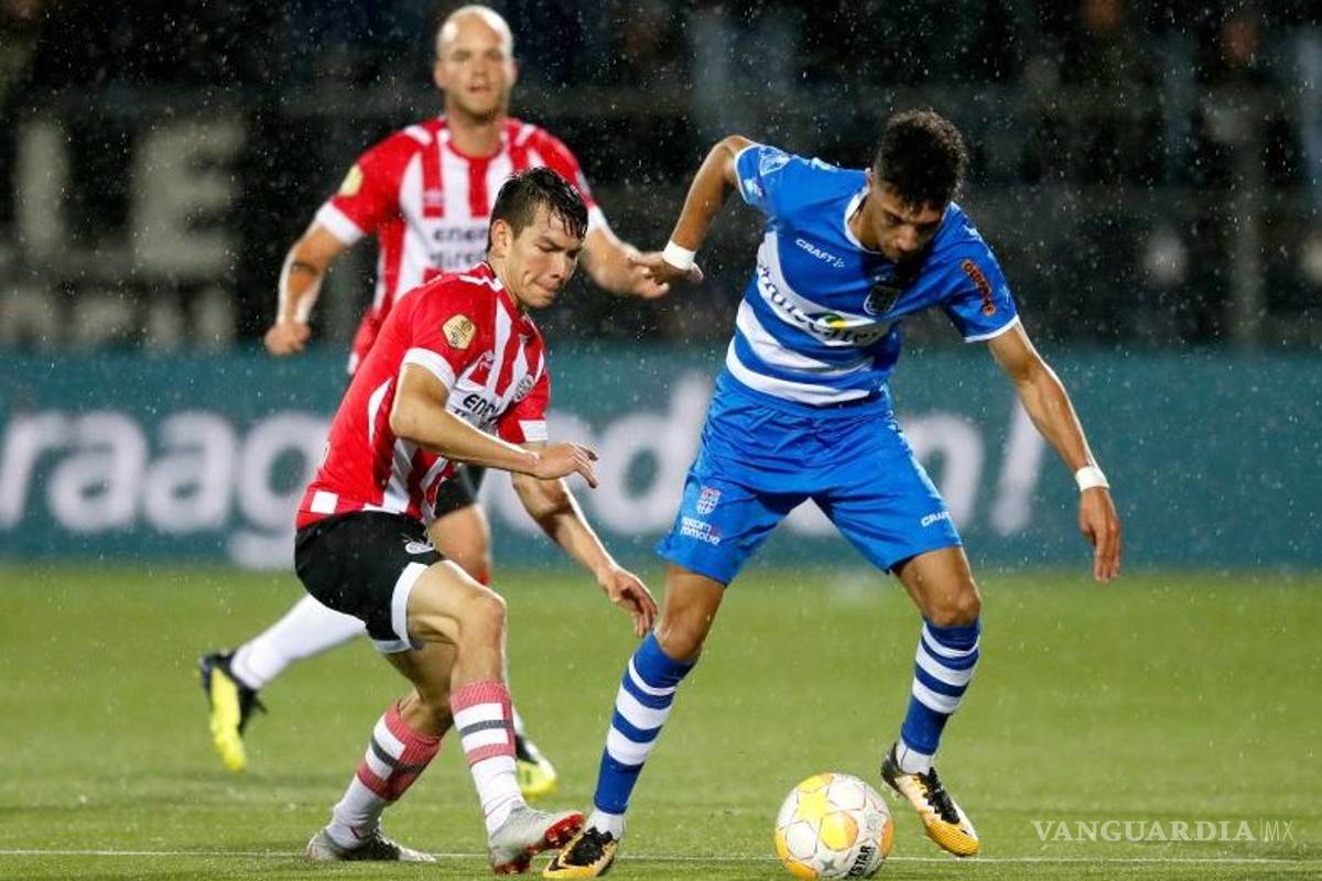 Sin gol, pero participativo, 'Chucky' colabora en la victoria sufrida del PSV