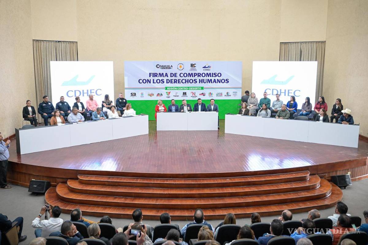 Monclova: Impulsan red municipal para atender denuncias de derechos humanos