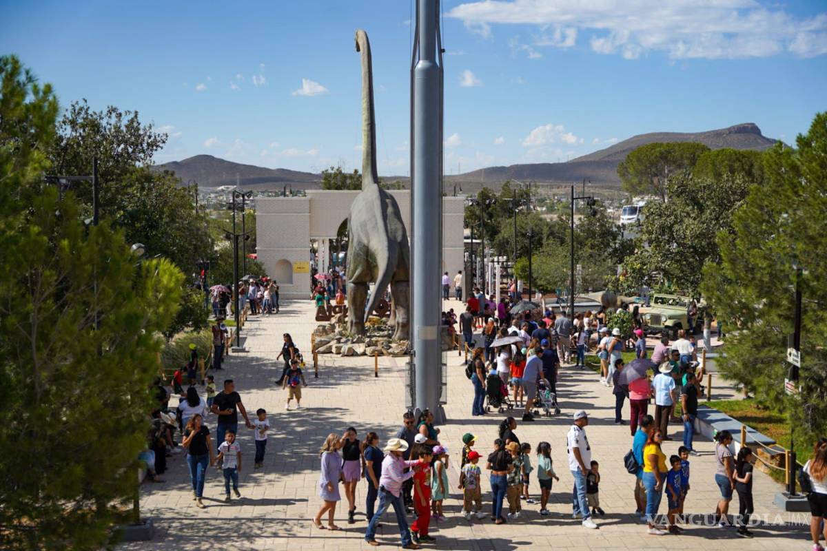 $!En poco tiempo, Dinolandia se ha convertido en el lugar de esparcimiento favorito de las familias ramosarizpenses.