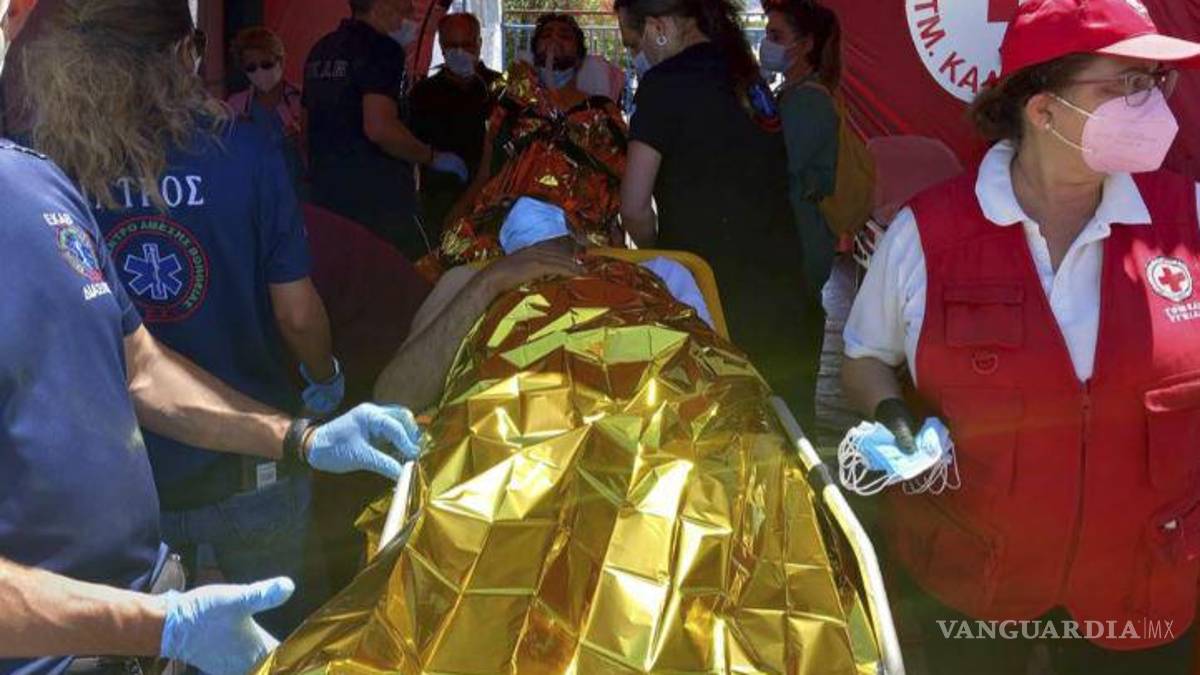 Las impactantes imágenes del terrible naufragio en Grecia; murieron 78 migrantes