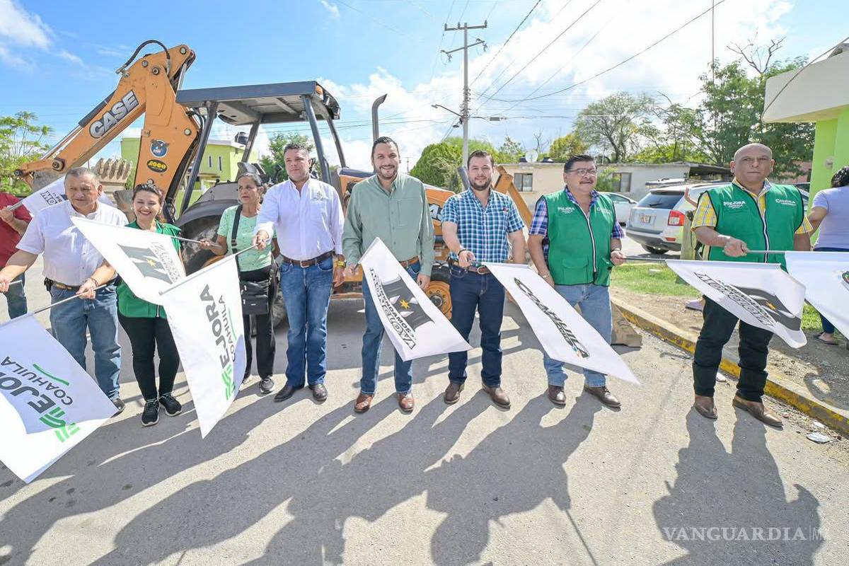 Avanza ‘Prendamos Monclova’ con más obras de infraestructura