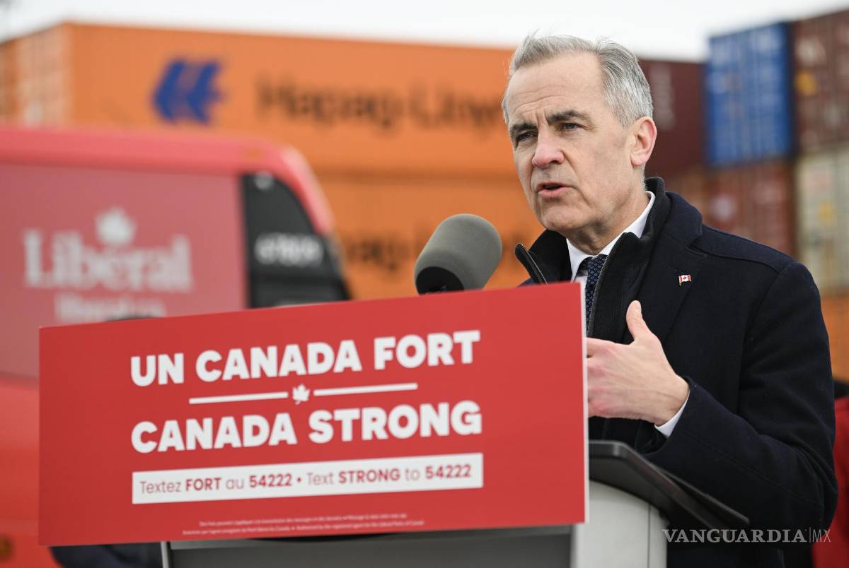 $!El primer ministro canadiense, Mark Carney, anunció un arancel del 25 % a los vehículos fabricados en E en respuesta a los nuevos aranceles anunciados por Trump.