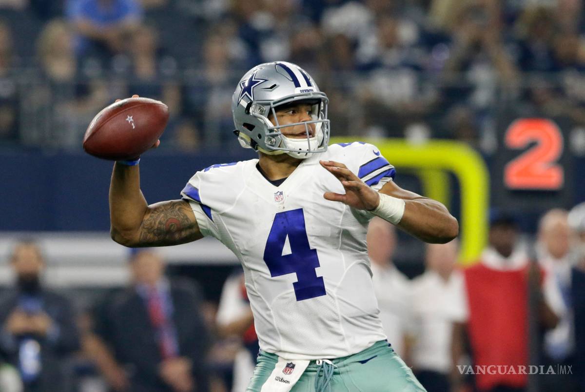 $!Dak Prescott rechaza 'jugosa' oferta de los Cowboys