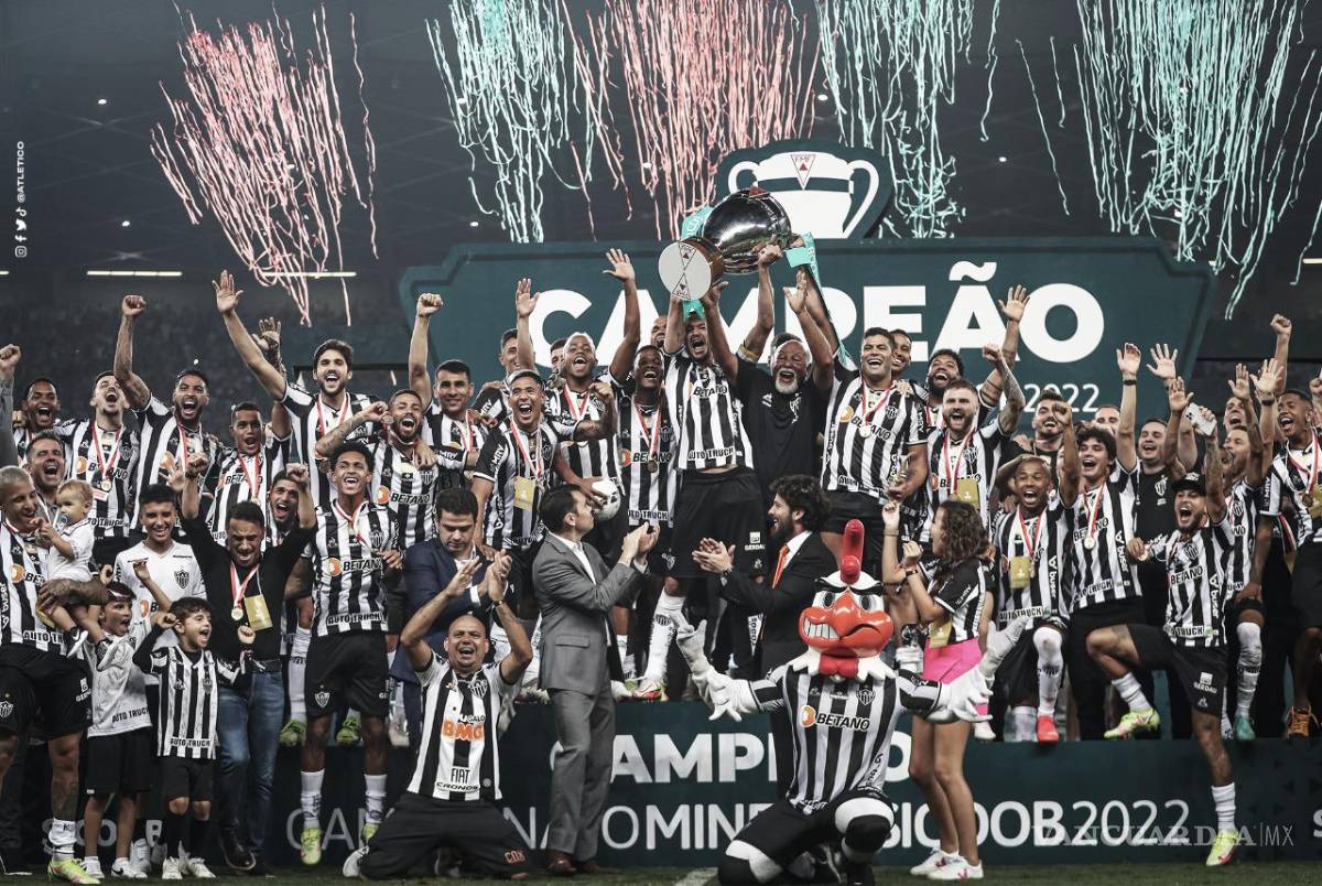 $!Celebración del regional Campeonato de Mineiro 2022.