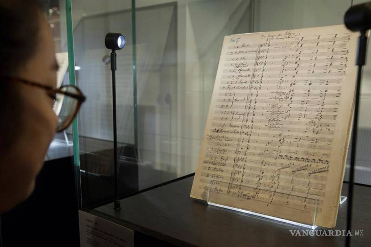 Sotheby's espera récord por manuscrito musical de Gustav Mahler