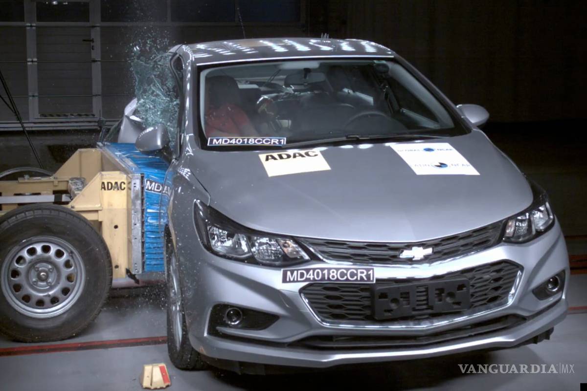 Chevrolet Cruze y Fiat 500X, con buenos resultados en prueba de seguridad