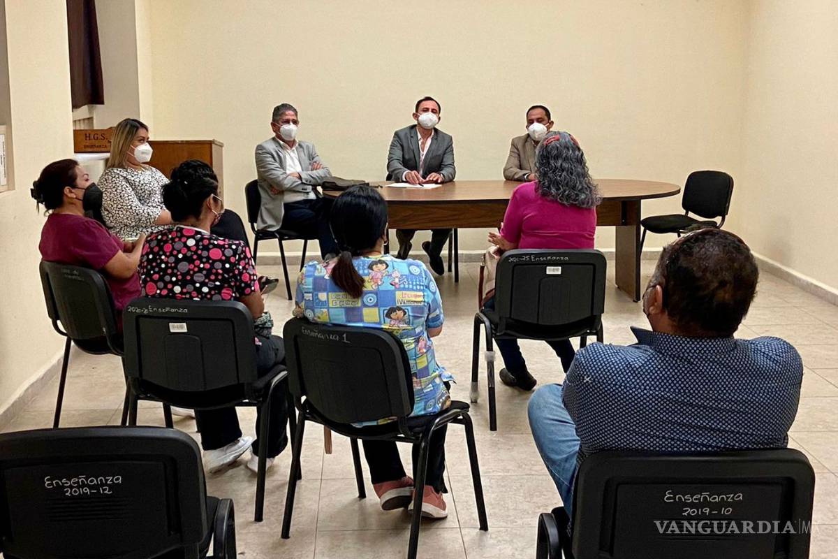 Salud Coahuila sostiene diálogo con personal inconforme del Hospital General de Saltillo