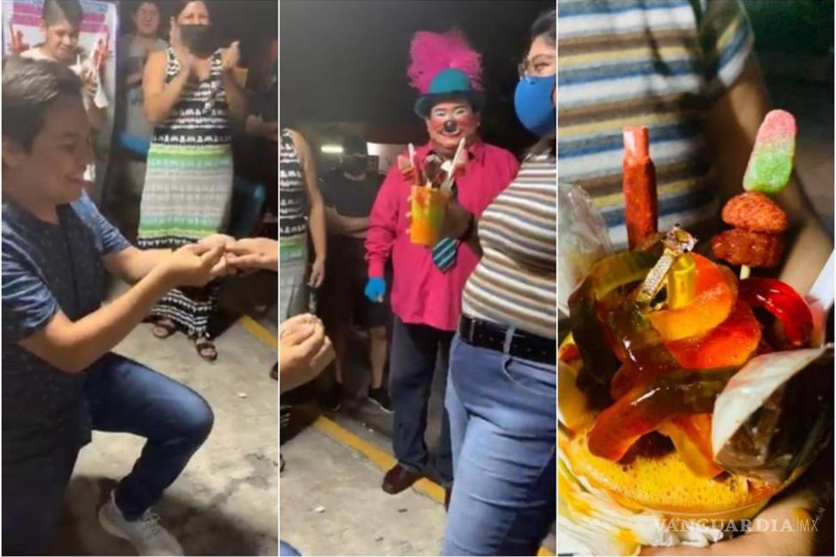 Joven propone matrimonio en los 'Vasos Locos' de Pompo (video)