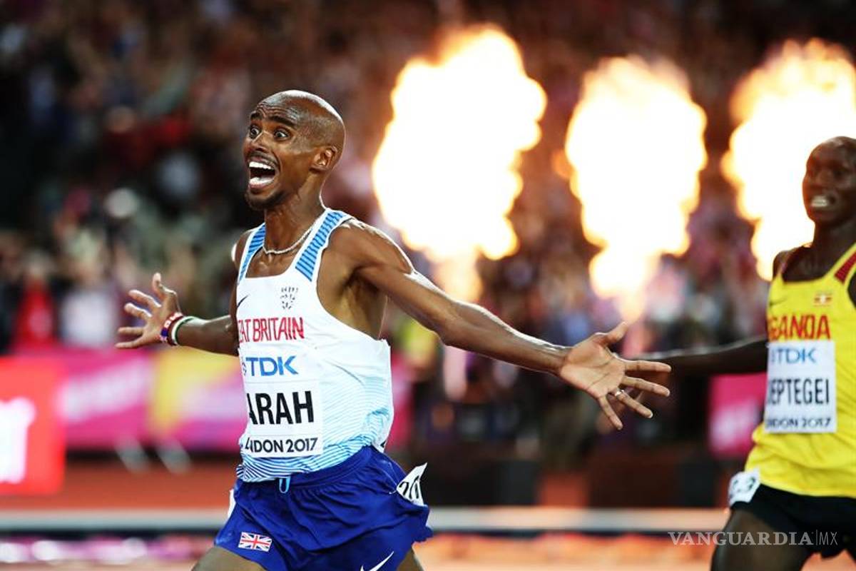 Mo Farah logra su tercera corona consecutiva en Londres