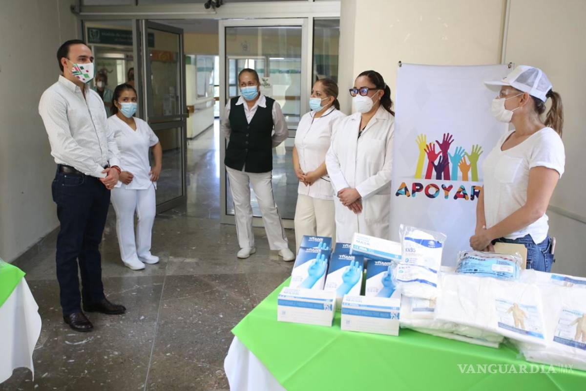 Municipio y Apoyaré entregan apoyo médico