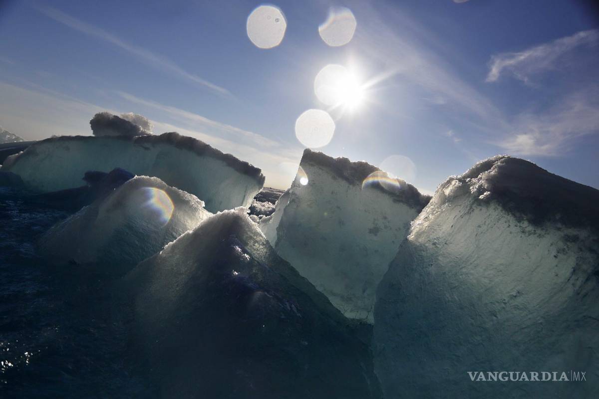 Hielo está en peligro, el calentamiento global cambia el Ártico