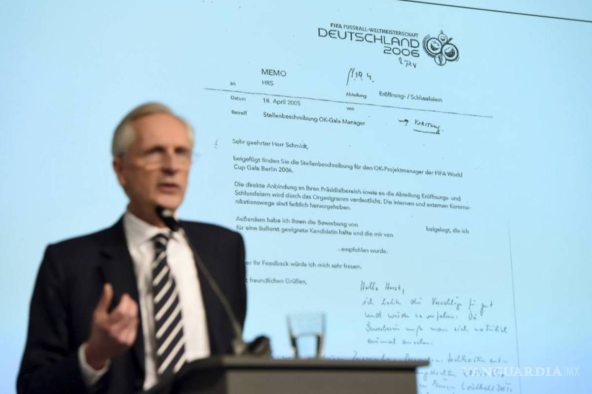 Mundial de 2006: Investigación no halla indicios de compra de votos