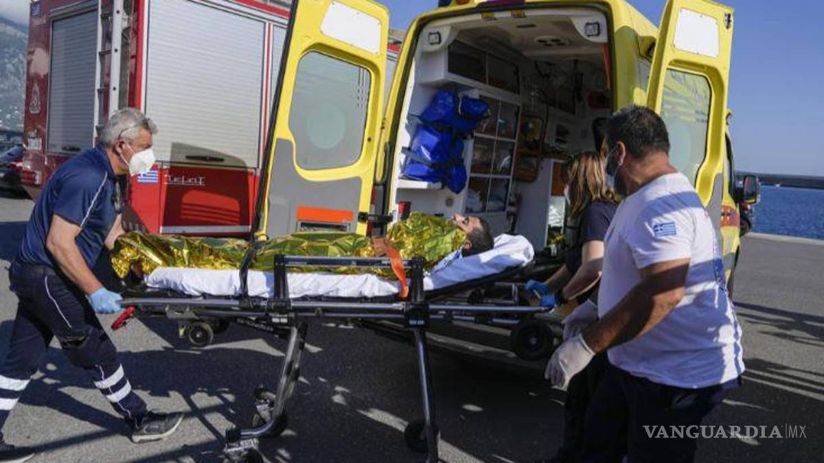 Las impactantes imágenes del terrible naufragio en Grecia; murieron 78 migrantes