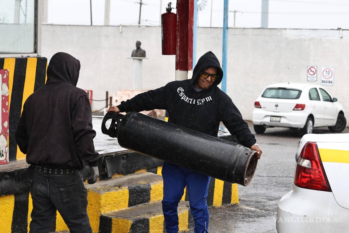 Saltillo: Hasta 80 por ciento sube la venta de gas LP por bajas temperaturas