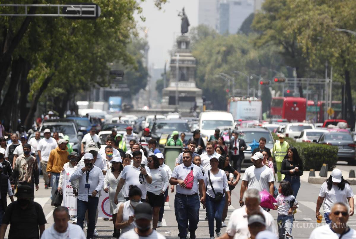$!Esta manifestación congregó a representantes de: Ciudad de México, Michoacán, Guerrero, Estado de México, Oaxaca, Puebla, Monterrey, Tamaulipas y Tlaxcala.
