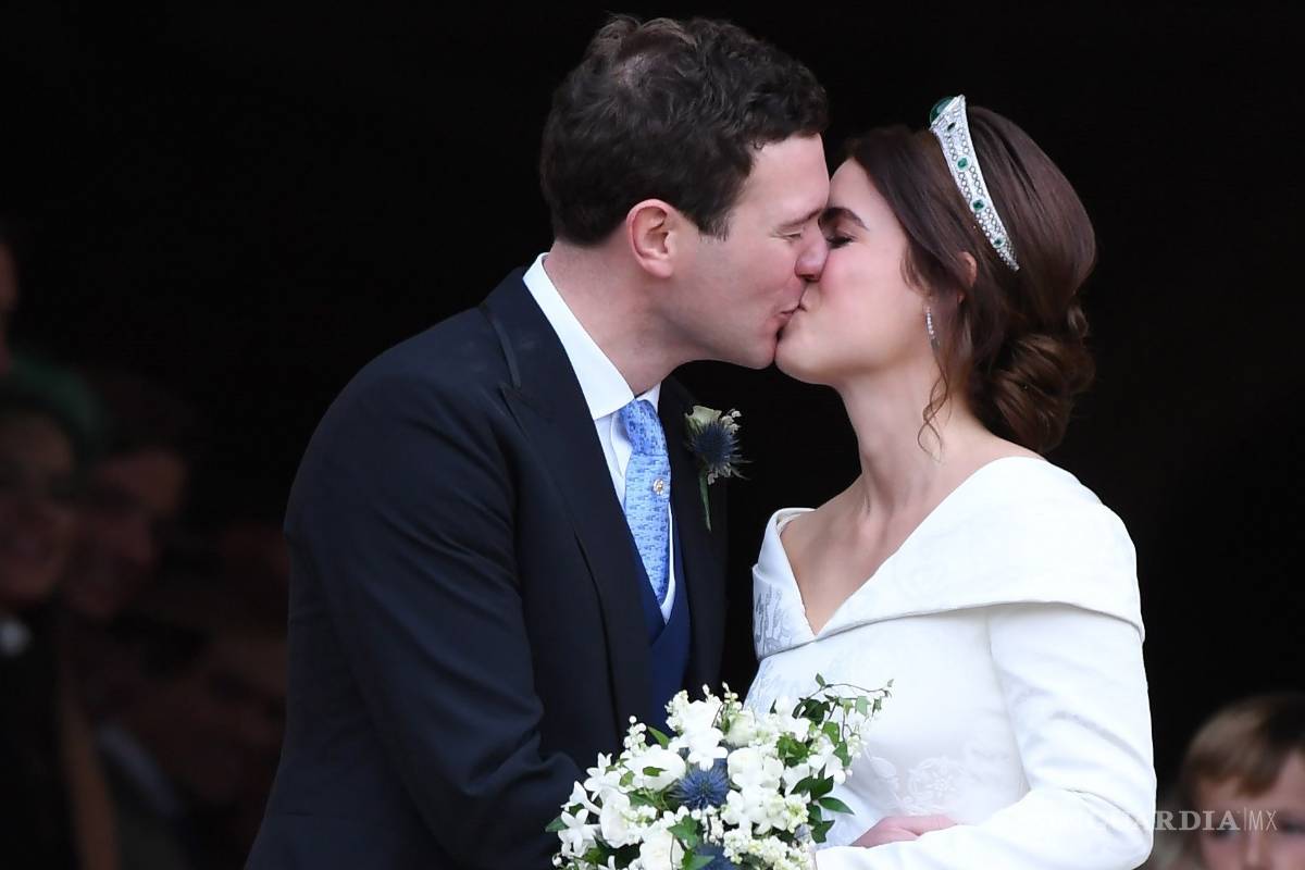 La princesa Eugenia, nieta de la reina Isabel II y Jack Brooksbank se casan en el castillo de Windsor
