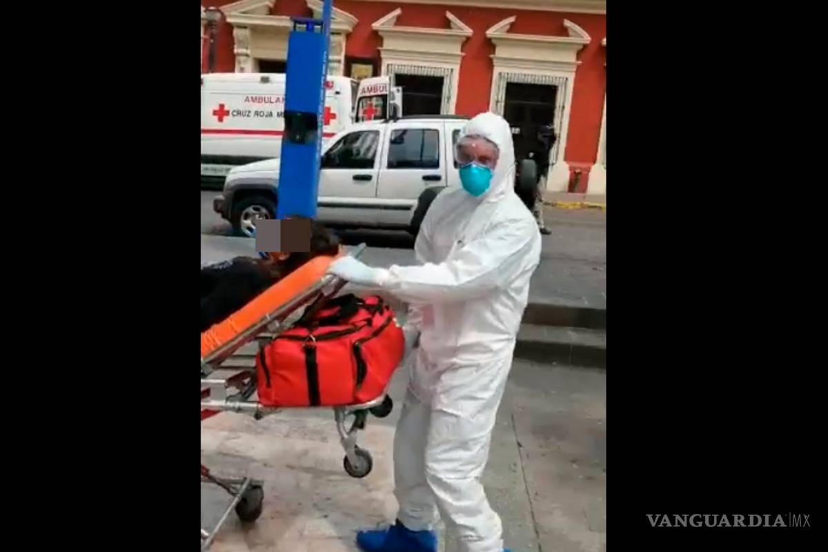 Atienden a indigente con síntomas de coronavirus en Saltillo; Salud niega se trate de COVID-19